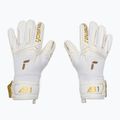 Детски вратарски ръкавици Reusch Attrakt AB1 Advance Junior white/gold 2