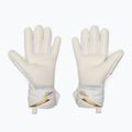 Детски вратарски ръкавици Reusch Attrakt AB1 Advance Junior white/gold 3