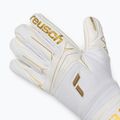 Детски вратарски ръкавици Reusch Attrakt AB1 Advance Junior white/gold 4