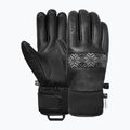 Дамски скиорски ръкавици Reusch Charlize R-Tex XT black/steel gray/silver