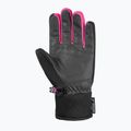 Детски скиорски ръкавици Reusch Leo R-Tex XT black/black melange/pink glo 3