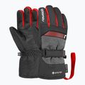 Детски скиорски ръкавици Reusch Rocket GORE-TEX black/black melange/fire red