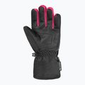 Детски скиорски ръкавици Reusch Rocket GORE-TEX black/black melange/pink glo 2