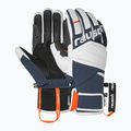 Скиорски ръкавици Reusch Speed Project white/dress blue