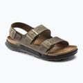 Мъжки сандали BIRKENSTOCK Milano Crosstown Oiled Leather Regular faded khaki 8