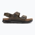 Мъжки сандали BIRKENSTOCK Milano Crosstown Oiled Leather Regular faded khaki 2