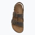 Мъжки сандали BIRKENSTOCK Milano Crosstown Oiled Leather Regular faded khaki 5