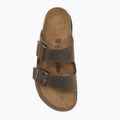 BIRKENSTOCK Arizona CT LEOI Обикновени избледнели джапанки в цвят каки 5