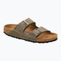 BIRKENSTOCK Arizona SFB LEOI Тесни избледнели джапанки в цвят каки 8