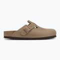 BIRKENSTOCK Boston SFB LEOI Тесни тютюнево-кафяви джапанки 2