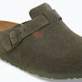 Чехли BIRKENSTOCK Boston Suede Leather thyme 6
