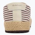 Дамски еспадрили GANT Raffiaville brown/cream 6