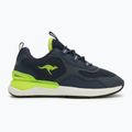 Детски обувки KangaROOS KD-Road dark navy/lime 2