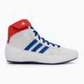 adidas Havoc детски обувки за борба бяло синьо червено 2