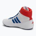 adidas Havoc детски обувки за борба бяло синьо червено 3
