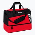 Спортна чанта ERIMA Six Wings Sports Bag With Bottom Compartment 94,5 l red/black