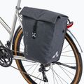 VAUDE ReCycle Pro Единичен багажник за велосипед с панерче черен 9