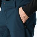 Мъжки софтшел панталони VAUDE Larice IV dark sea uni 3