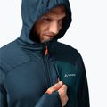 Мъжки суитшърт VAUDE Monviso Fleece II dark sea/green 3