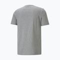 Мъжка тениска с лого PUMA Ess Small Tee средно сиво heather/средно сиво heather/котешка тениска 5