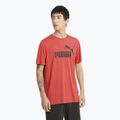 Мъжка тениска PUMA Essentials Heather Tee high risk red