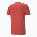 Мъжка тениска PUMA Essentials Heather Tee high risk red 5