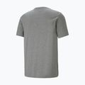 Мъжка тениска PUMA Ess Logo Tee medium gray heather T-shirt 5