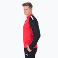 PUMA Teamliga 1/4 Zip Top футболен суитшърт червено/черно 657236_01 3