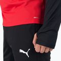 PUMA Teamliga 1/4 Zip Top футболен суитшърт червено/черно 657236_01 5