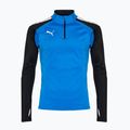 Мъжка футболна фланелка PUMA Teamliga 1/4 Zip Top blue 657236 02