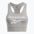 Сутиен за тренировки за жени Reebok Identity Big Logo medium grey heather/white 4