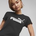 Дамска тениска PUMA ESS+ Metallic Logo Tee puma black/silver metallic 5