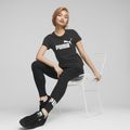 Дамска тениска PUMA ESS+ Metallic Logo Tee puma black/silver metallic 7