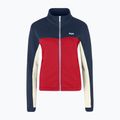 Дамски суитшърт FILA Bruckberg Track black iris true red antique white