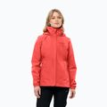 Jack Wolfskin Stormy Point 2L дамско дъждобранно яке vibrant red