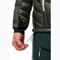 Мъжко пухено яке Jack Wolfskin Alpspitze Down Hoody slate green 5