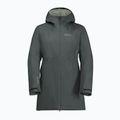 Дамско дъждобран яке Jack Wolfskin Heidelstein Ins slate green 6