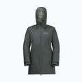 Дамско дъждобран яке Jack Wolfskin Heidelstein Ins slate green 7