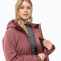 Дамско зимно яке Jack Wolfskin Heidelstein Ins red ochre 5