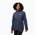 Jack Wolfskin дамски суитшърт Rotwand 3In1 с полар graphite