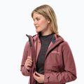 Jack Wolfskin дамско яке Moonrise 3In1 червена охра 4