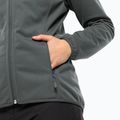 Дамско софтшел яке Jack Wolfskin Windhain Hoody slate green 5