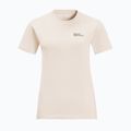 Jack Wolfskin Essential дамска тениска за трекинг panna cotta 3