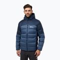 Jack Wolfskin мъжко пухено яке Nebelhorn Down Hoody nature blue