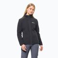 Дамско яке с полар Kammweg Pile Fz phantom на Jack Wolfskin