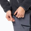 Дамско яке с полар Kammweg Pile Fz phantom на Jack Wolfskin 4