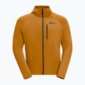 Мъжки Jack Wolfskin Kolbenberg Hooded Fz поларен суитшърт safflower