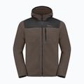 Мъжко поларено яке Kammweg Pile Fz студено кафе на Jack Wolfskin 7