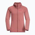 Jack Wolfskin дамско поларено яке Kolbenberg Hooded Fz mineral red 8