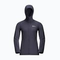 Jack Wolfskin дамско яке с полар Kolbenberg Hooded Fz graphite 8
